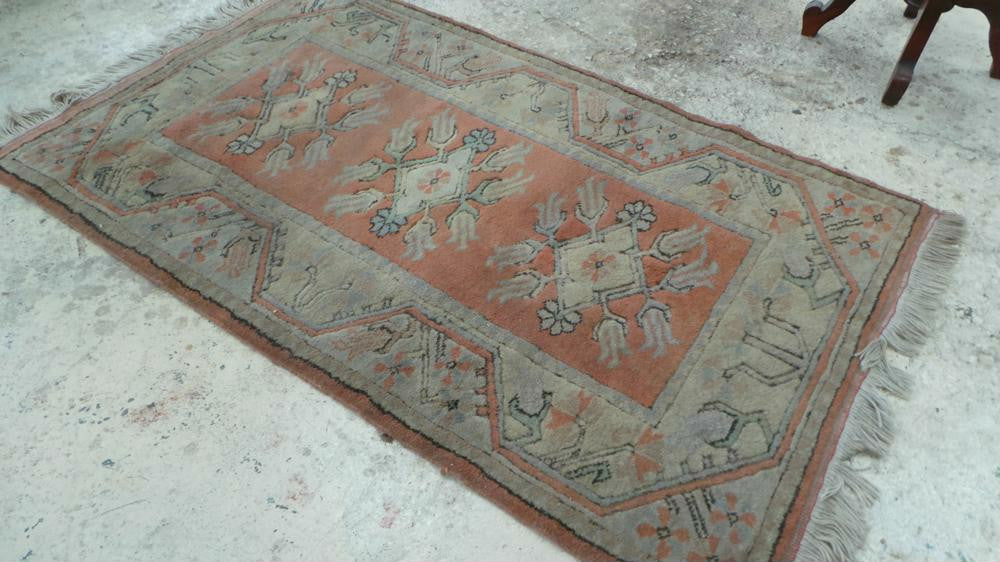 Small Turkish Wool Rug