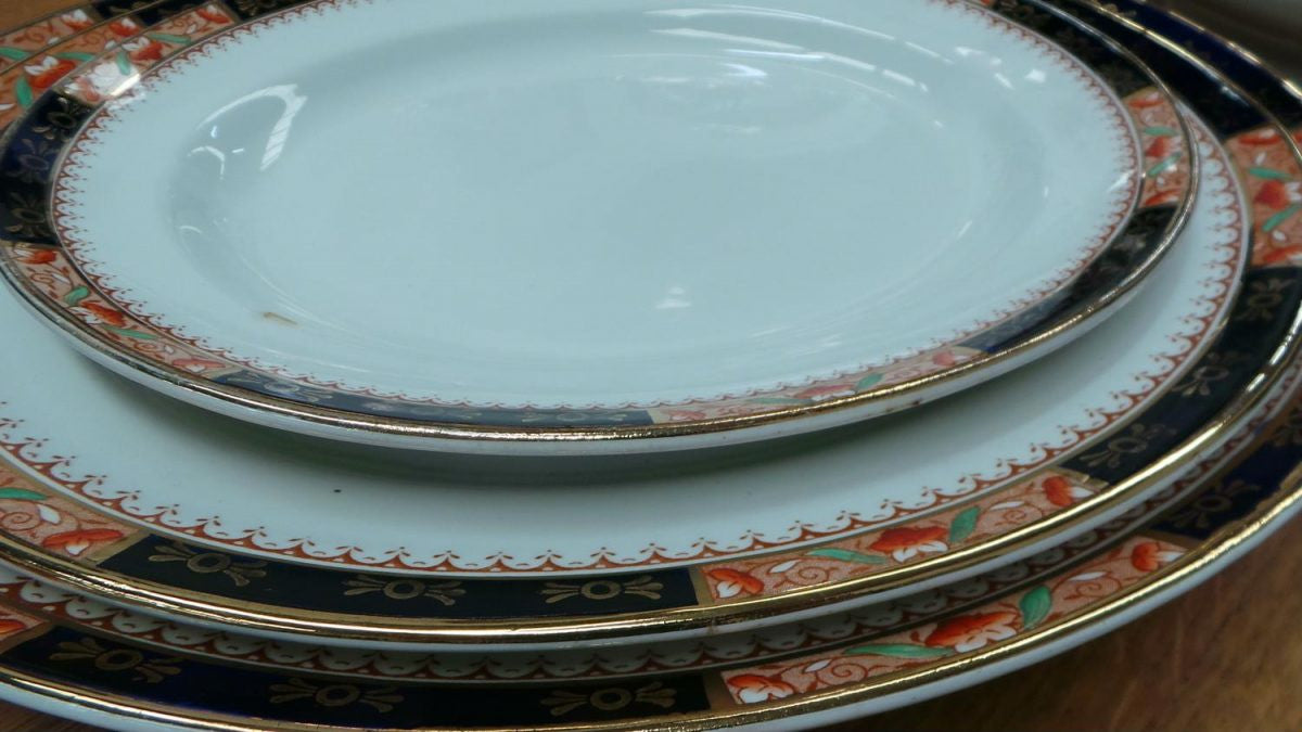 English Late Victorian Burleigh Ware Set