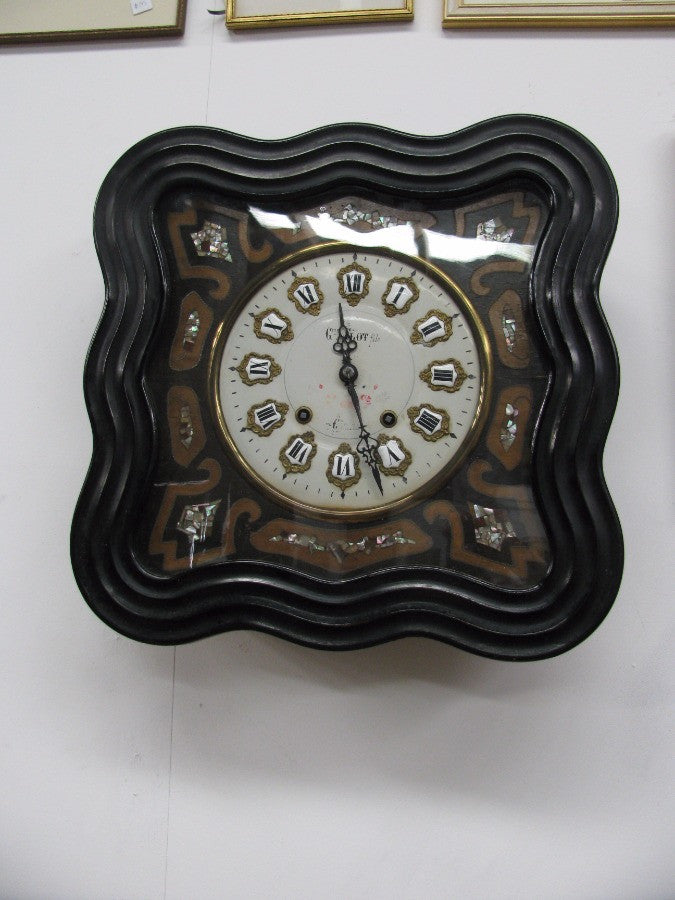 Antique French Vineyard Clock