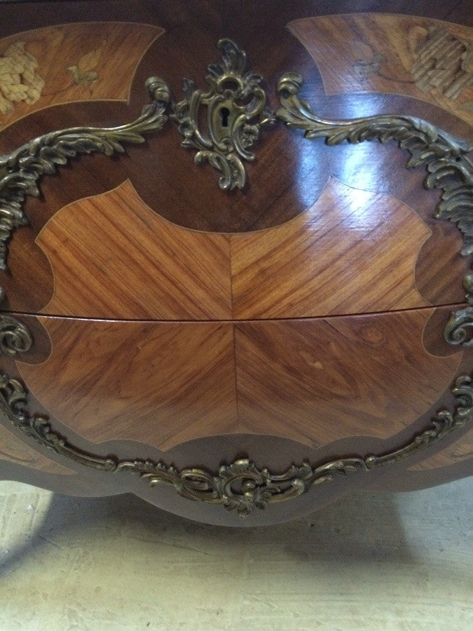 French 19th Century Marquetry Commode
