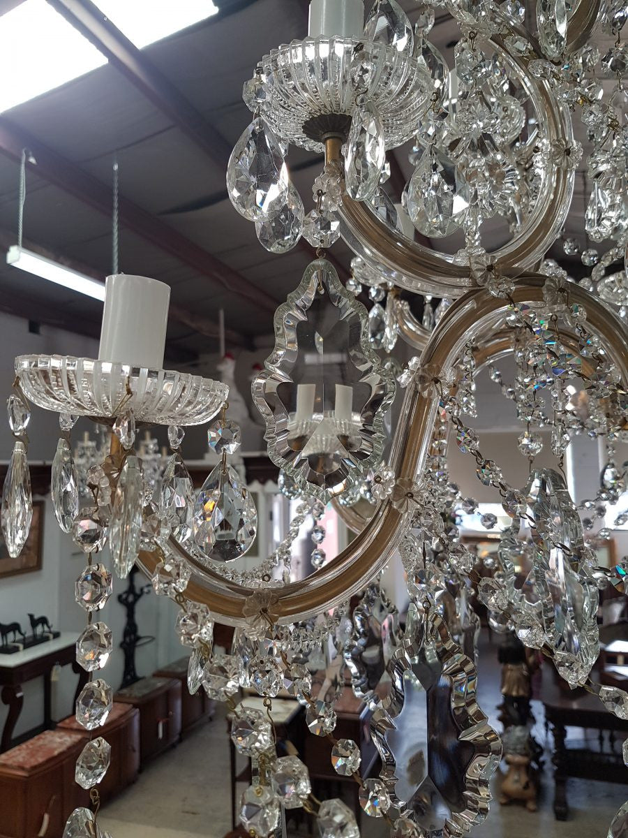 French Parisian Cage Chandelier