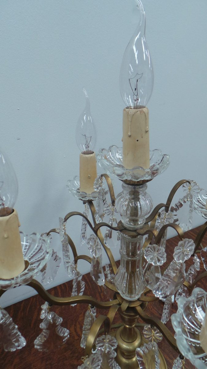 An Amazing Pair Of Parisian Girandole Lamps
