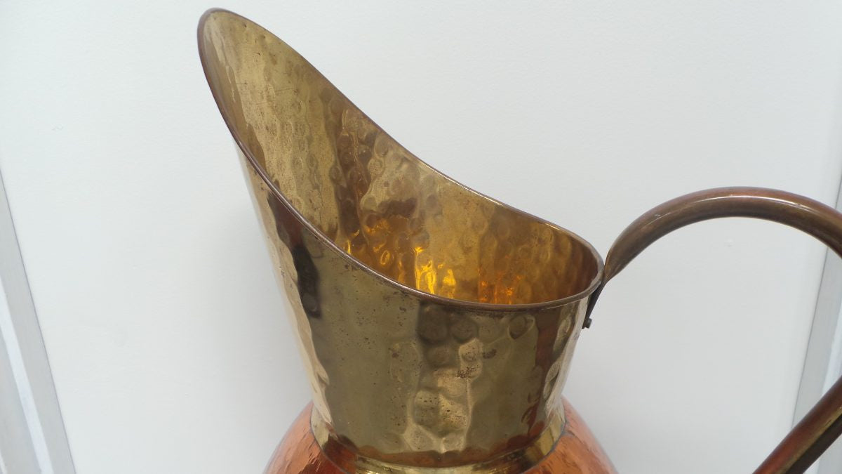 Antique French Copper Jug