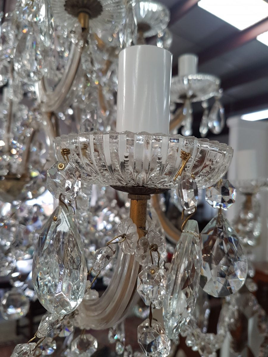 French Parisian Cage Chandelier