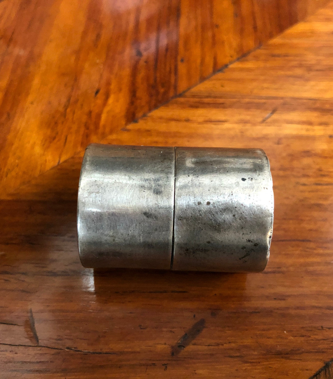 Rare Antique Australian Silver Vesta Case With Original Matches