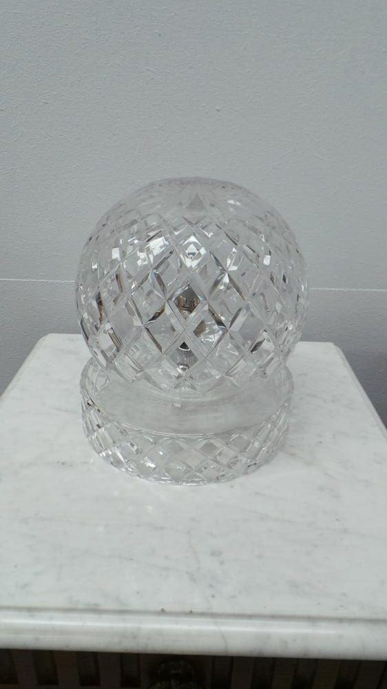 Antique Cut Glass Table Lamp