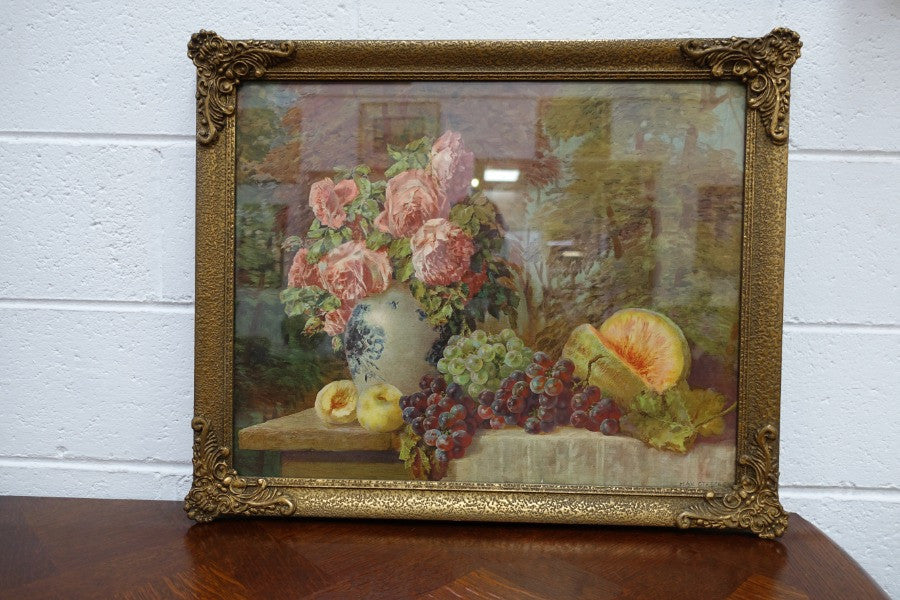 Vintage Max Streckenbach Framed Print