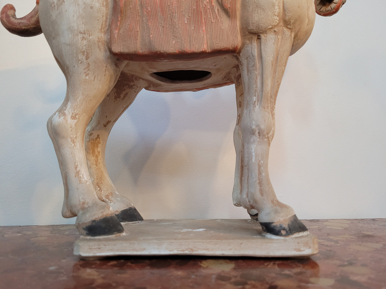 Detailed terracotta copy of Tang Dynasty horse. In good original condition.