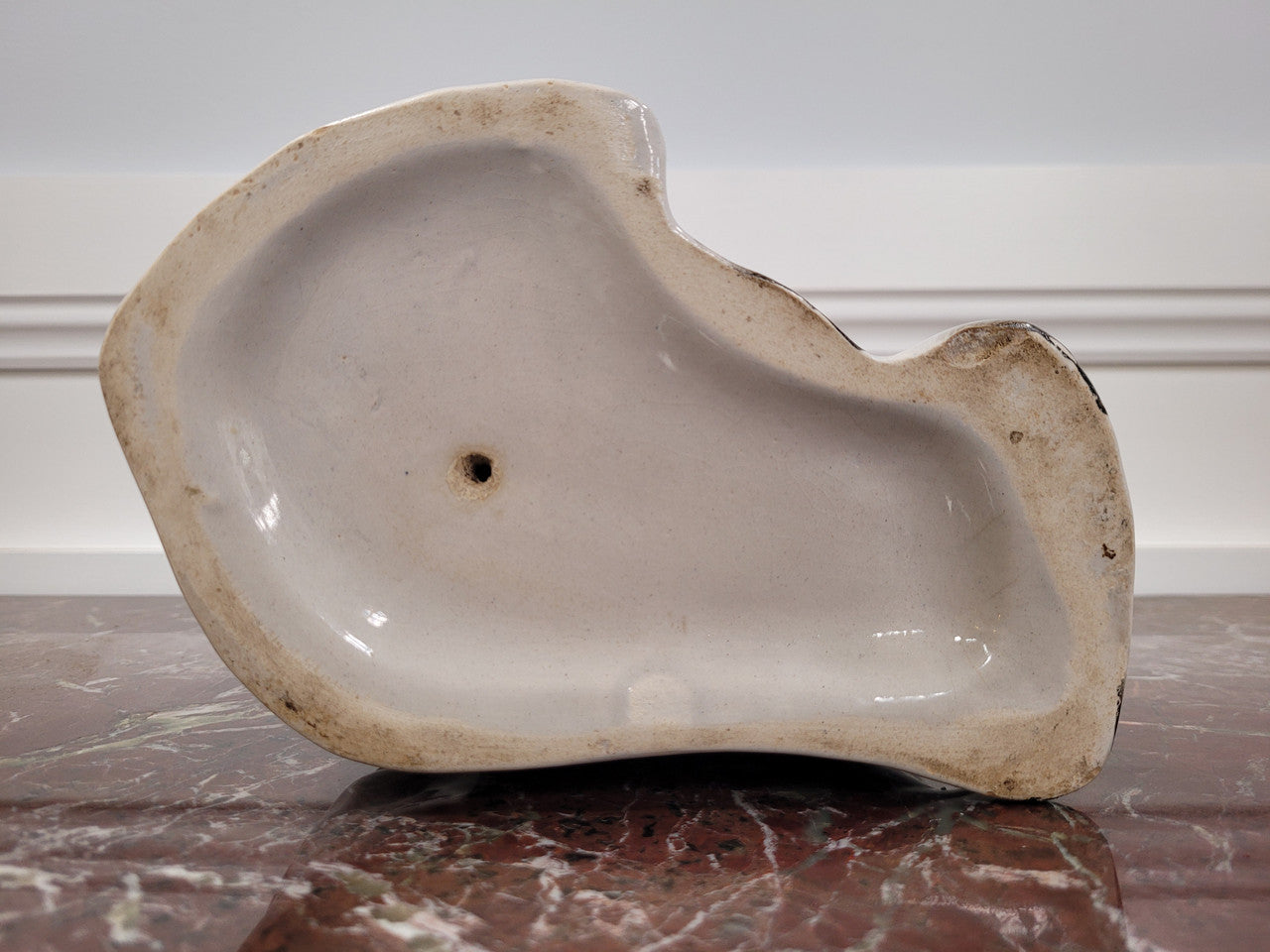 Antique Staffordshire dog statue. Please view photos as they help form part of the description.