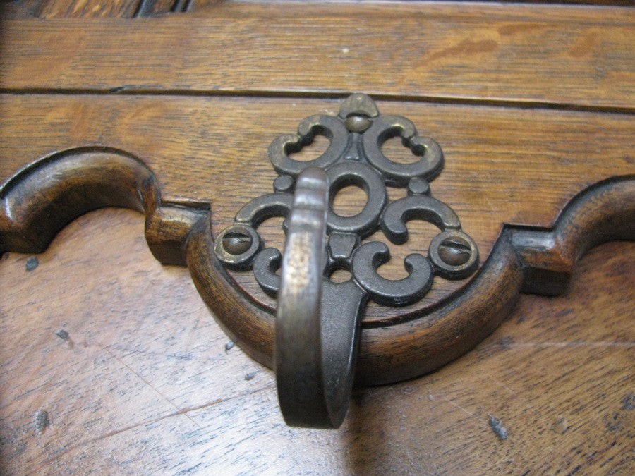 French Oak Hat Rack