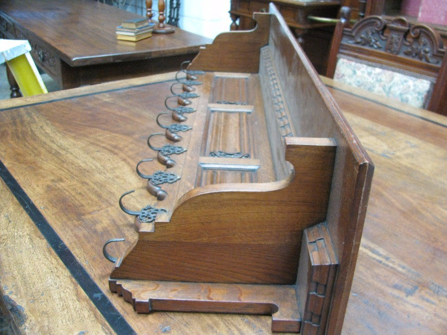 French Oak Hat Rack