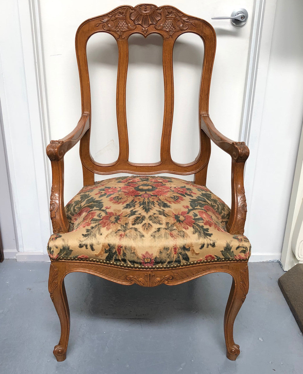 A Pair Of French Oak Carvers