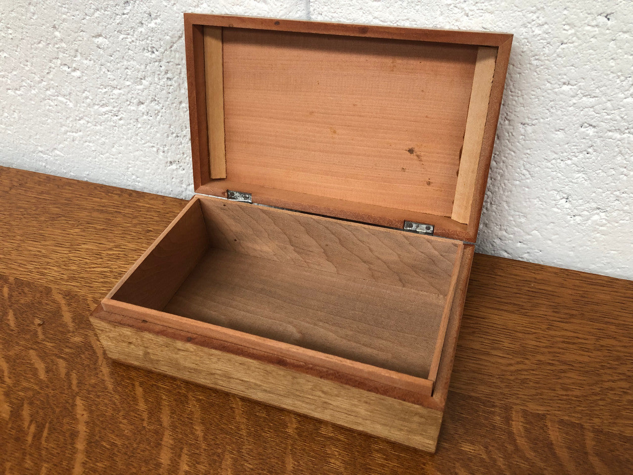 Vintage Wooden Box "Matador & Bull"