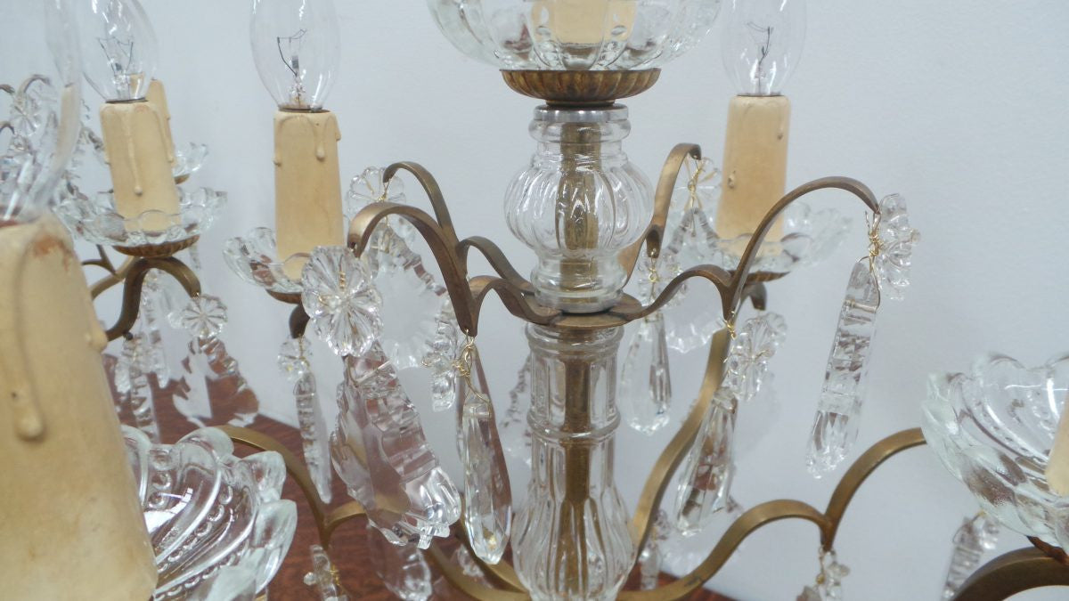 An Amazing Pair Of Parisian Girandole Lamps