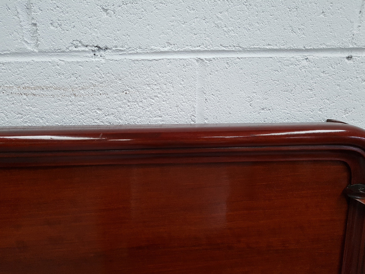 Victorian Mahogany King Size Bed Head