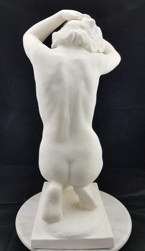 Large Art Deco Nude Figurine By Karl Tutter