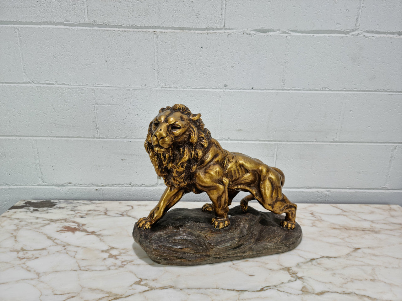 Sensational Terracotta Lion Statue