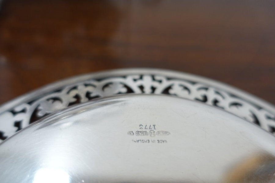 Three Tier Silver Plated Cake Stand