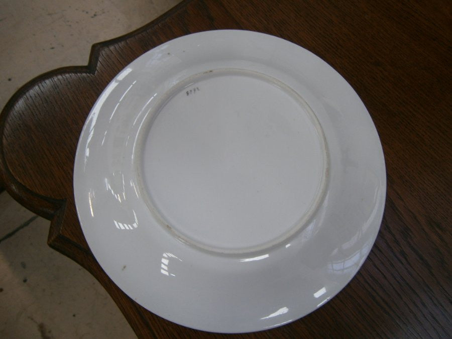 Hand Painted Floral Decorative Plate