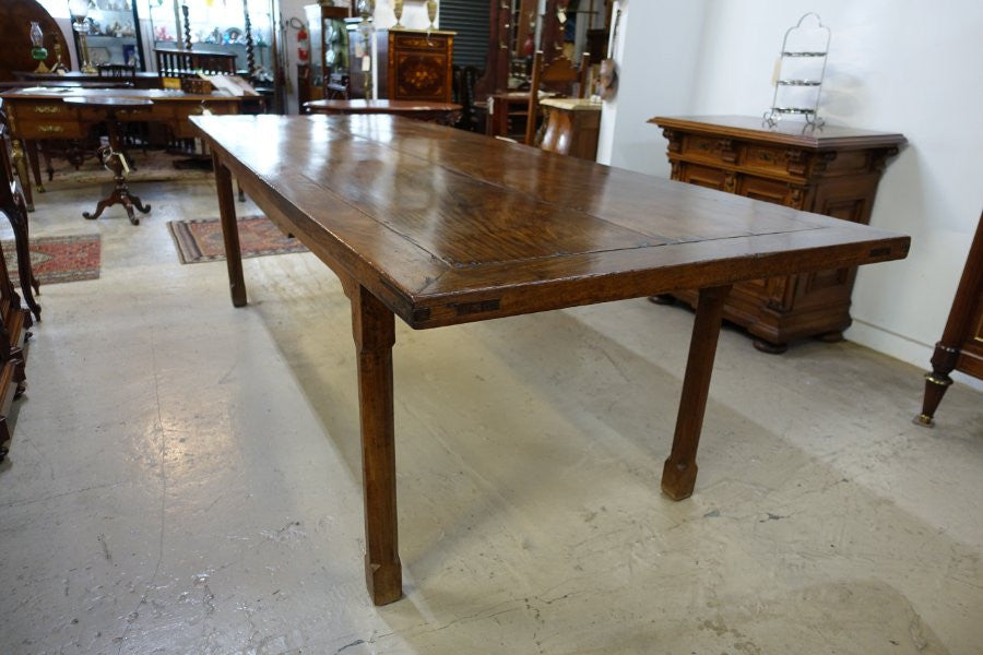 Large Elm Farmhouse Table