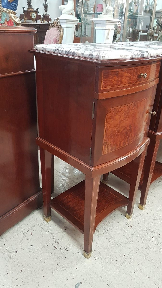 Pair Of French Louis XVI Style Bedsides