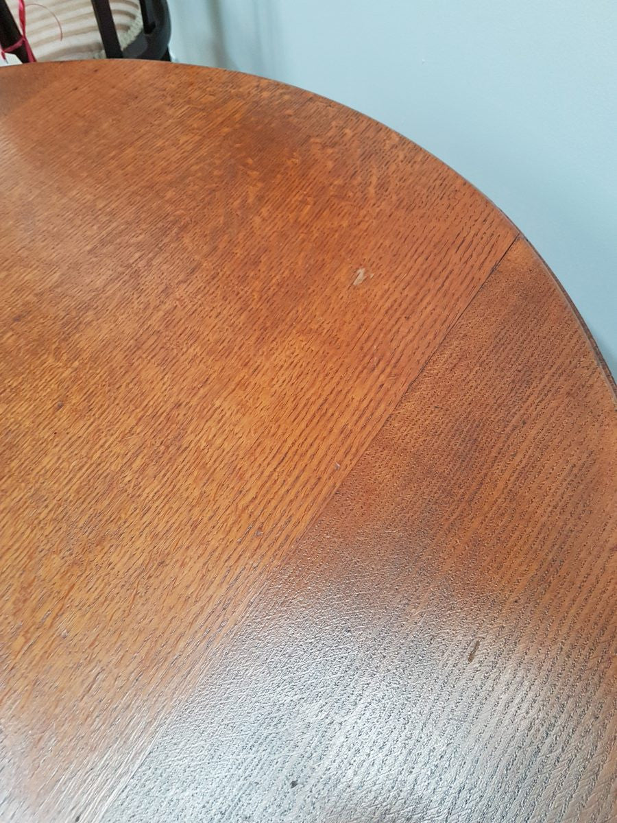 French Oak Coffee Table-3