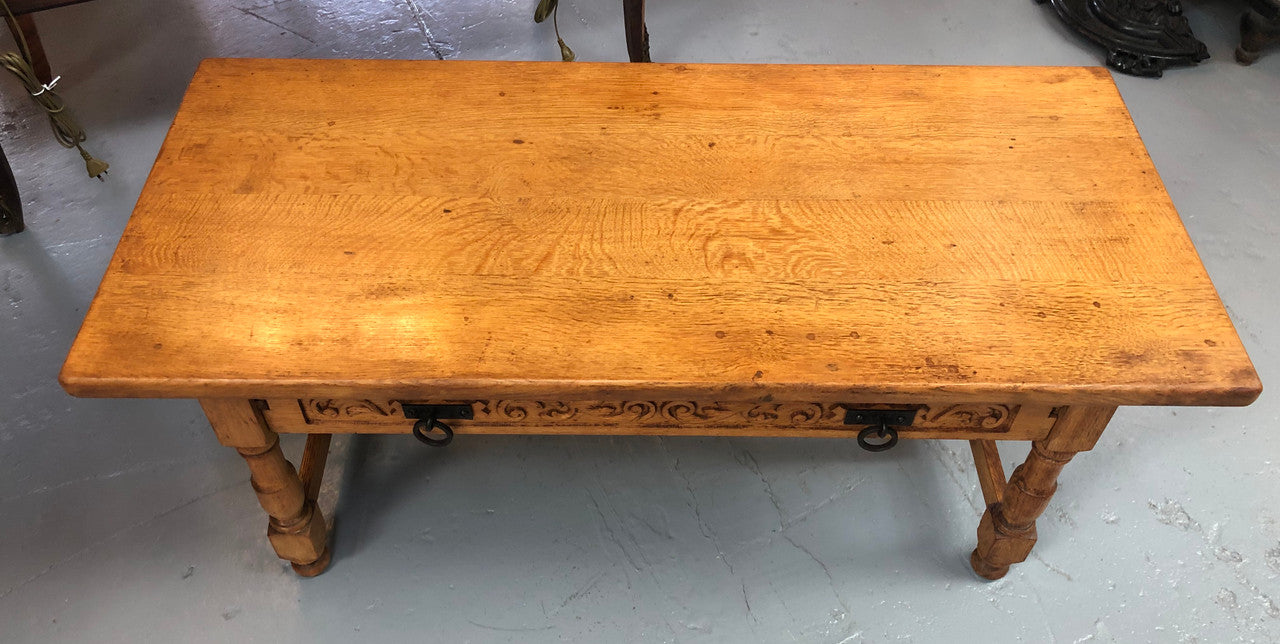 A Fabulous French Carved Coffee Table