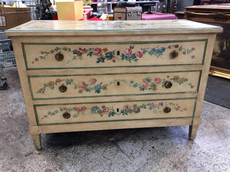 French 18th Century Painted Commode