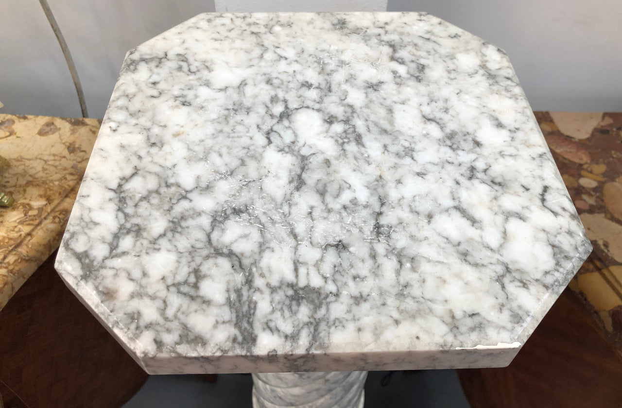 Antique Marble Pedestal