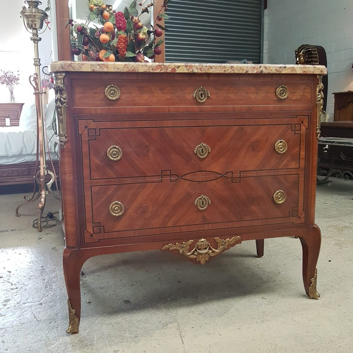 French Transitional Commode