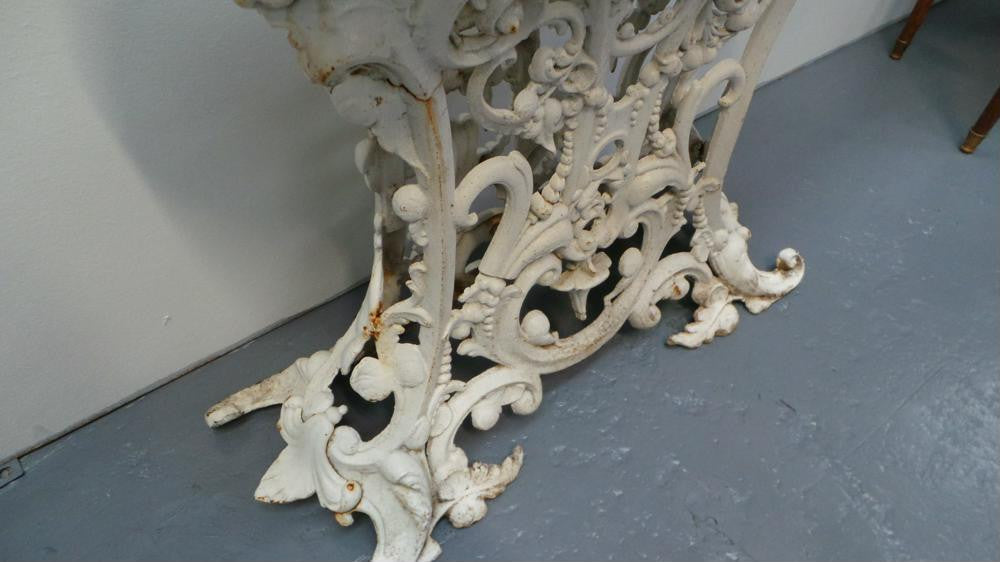 Victorian Style Cast Iron Table