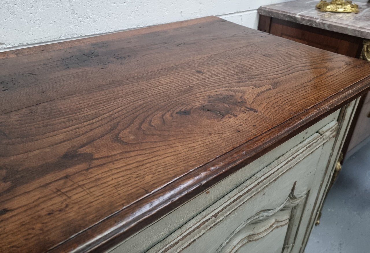 French Late 18th Century Painted Two Door Sideboard