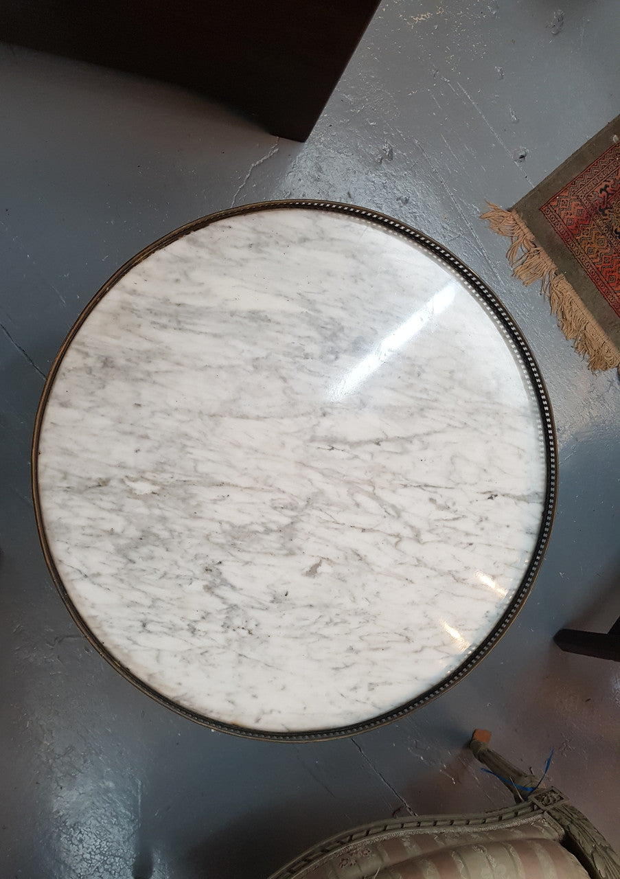 French Louis XVI Style Bouillotte Table