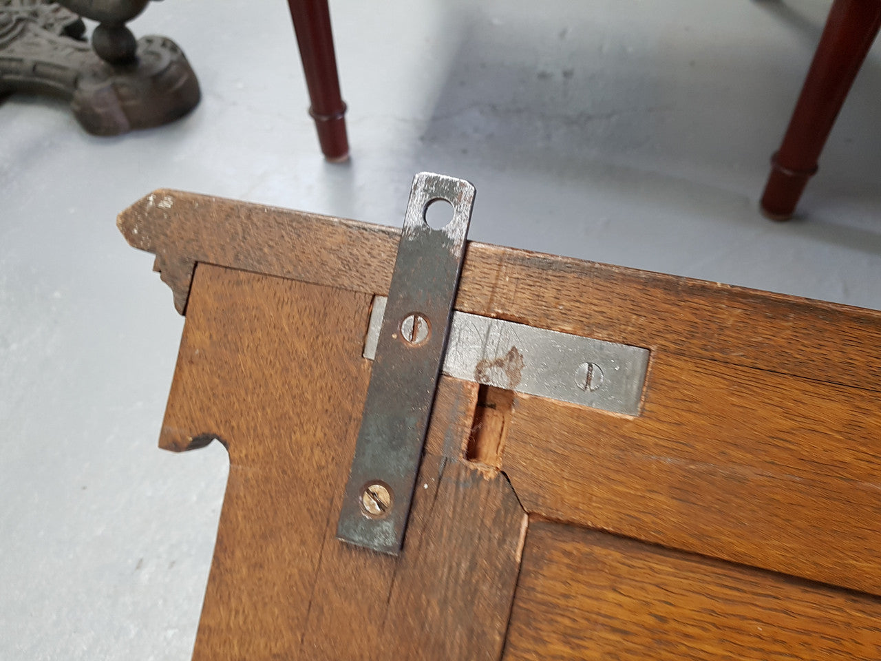 Vintage Highly Decorative French Carved Oak Coat Rack