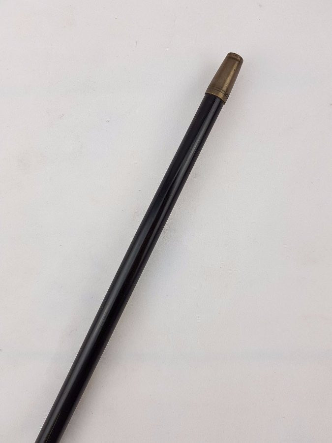 Decorative Silver Top Walking Stick