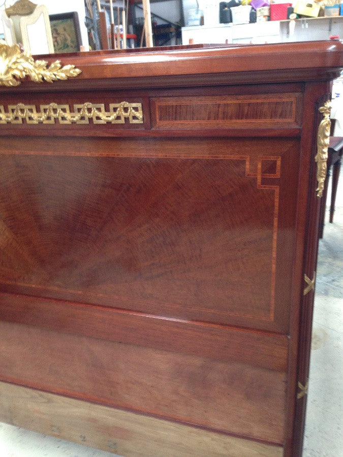 French Empire Queen Bed