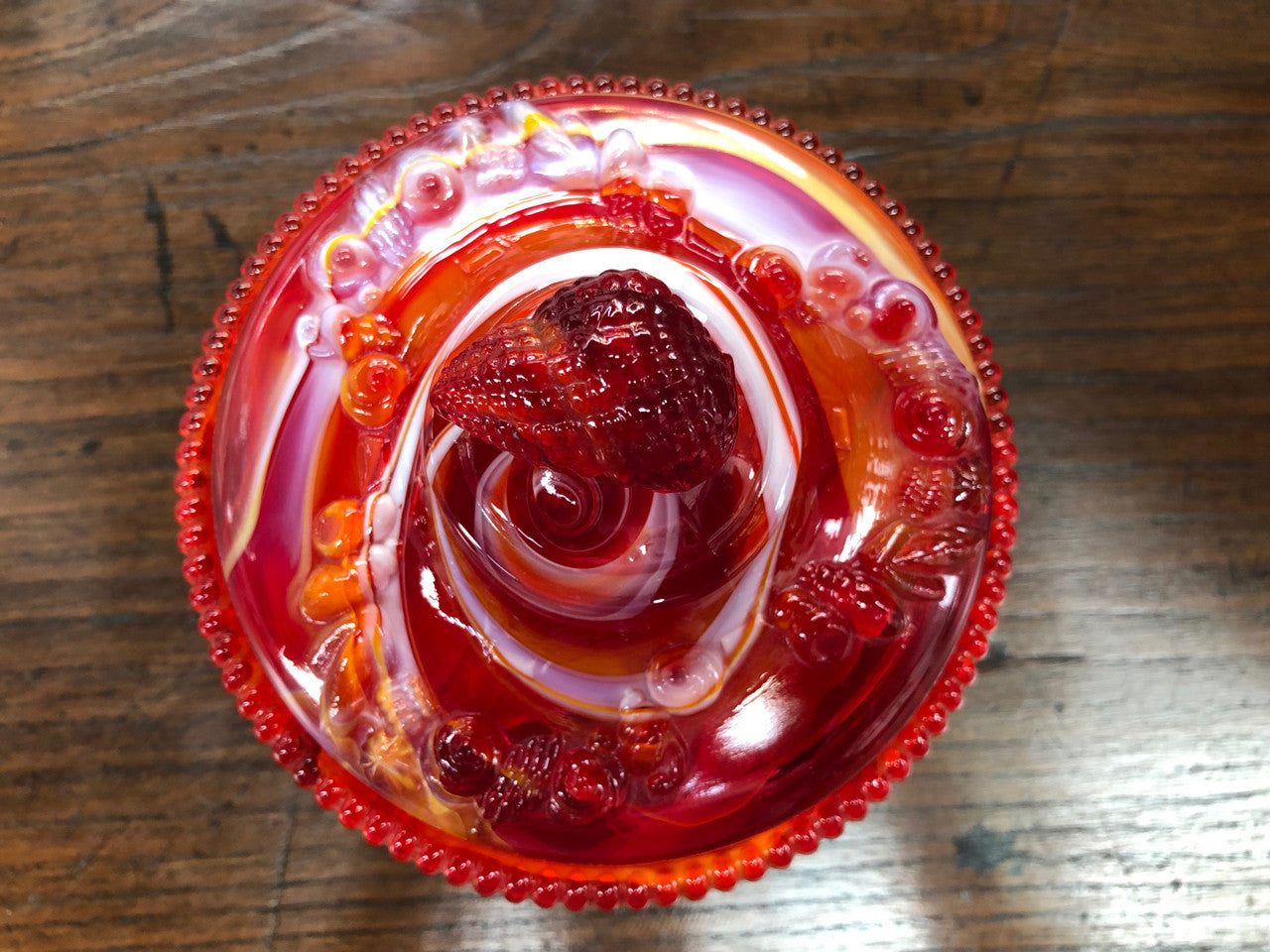 Moonee Ponds Antiques Rare American Fenton Glass Bowl