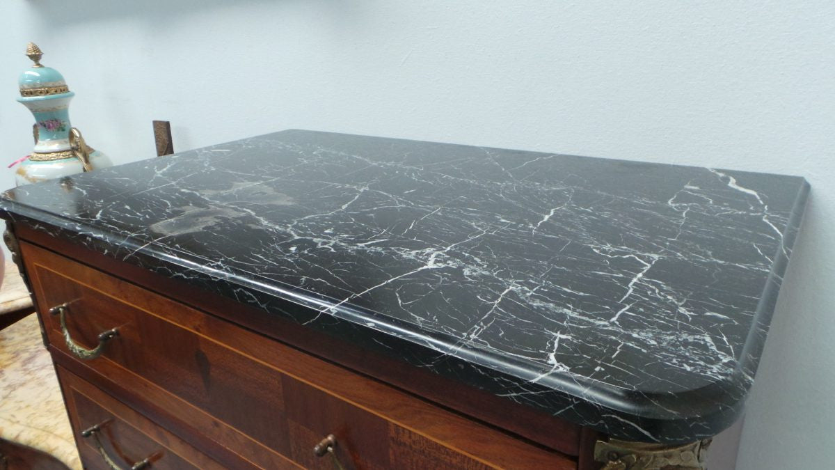 Inlaid French Seven Drawer Semainier