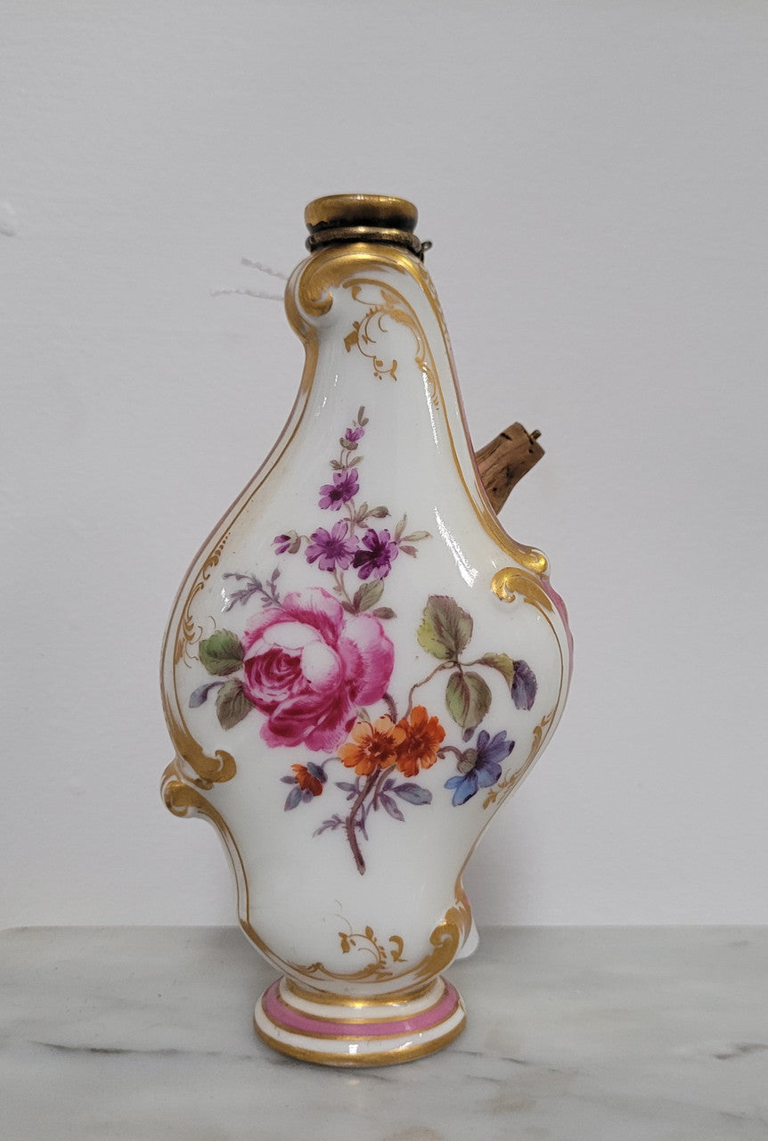 19th Century Porcelain Perfume-Scent Bottle