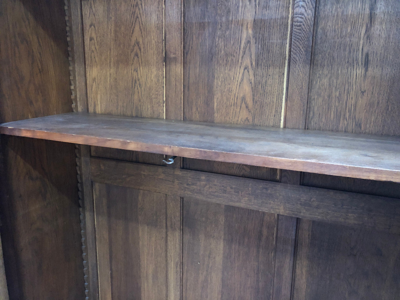 Beautiful 19th Century French Louis XV style Mahogany Blind Bookcase. This piece has lovely inlaid doors and ormolu mounts, marble top and four adjustable shelves. In good original detailed condition.