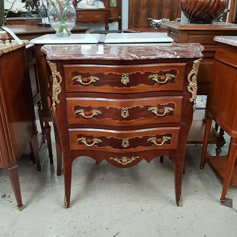 French Marble Top Commode