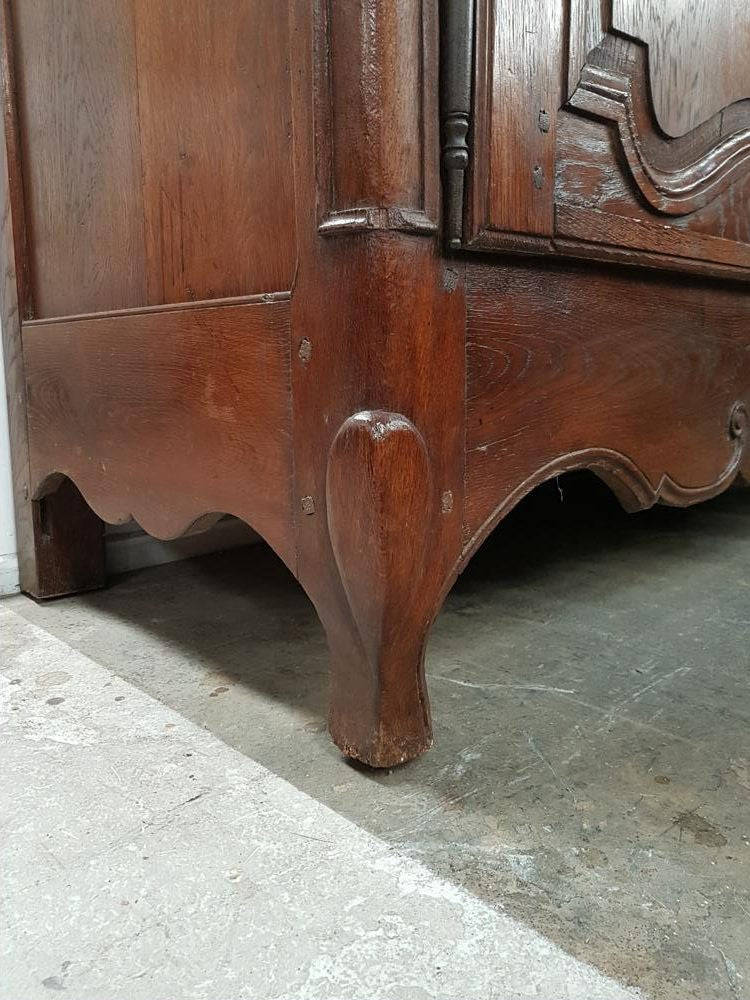 French Oak Two Door Sideboard