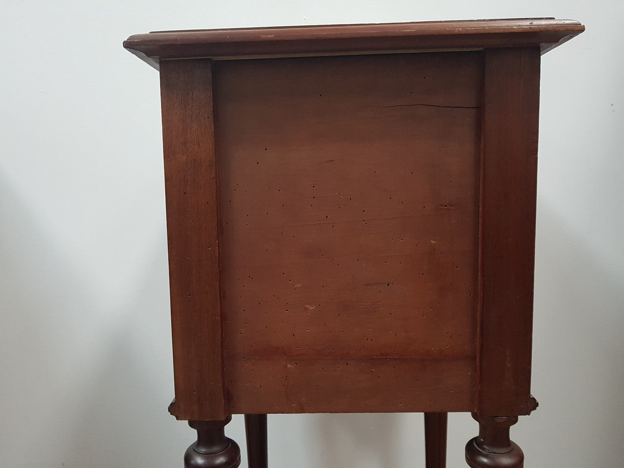 French Walnut Louis XVI Style Single Bedside Cabinet
