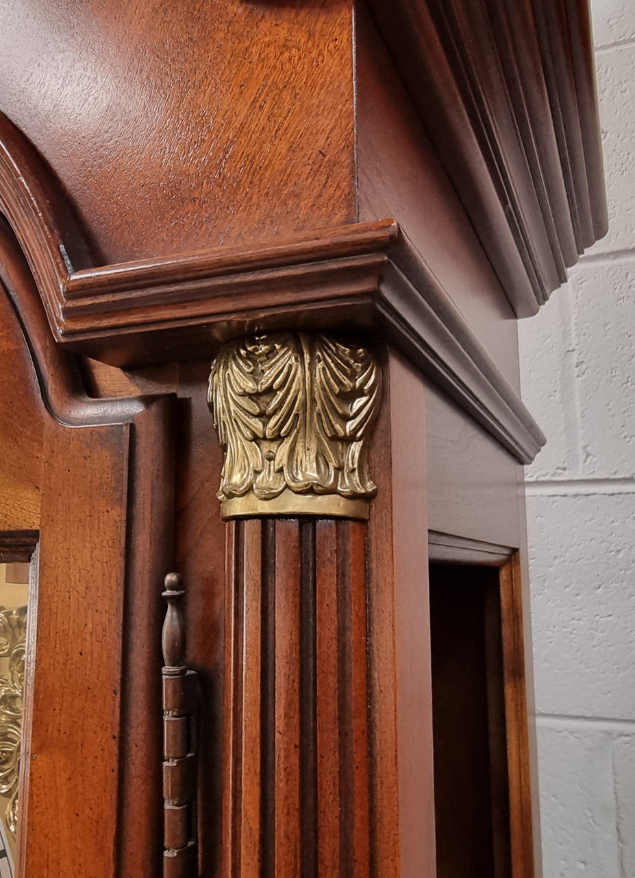 Howard Miller Grandfather "The Durham" Clock Model 610-292. In good original condition and comes with original directions, warranty card and registration card.