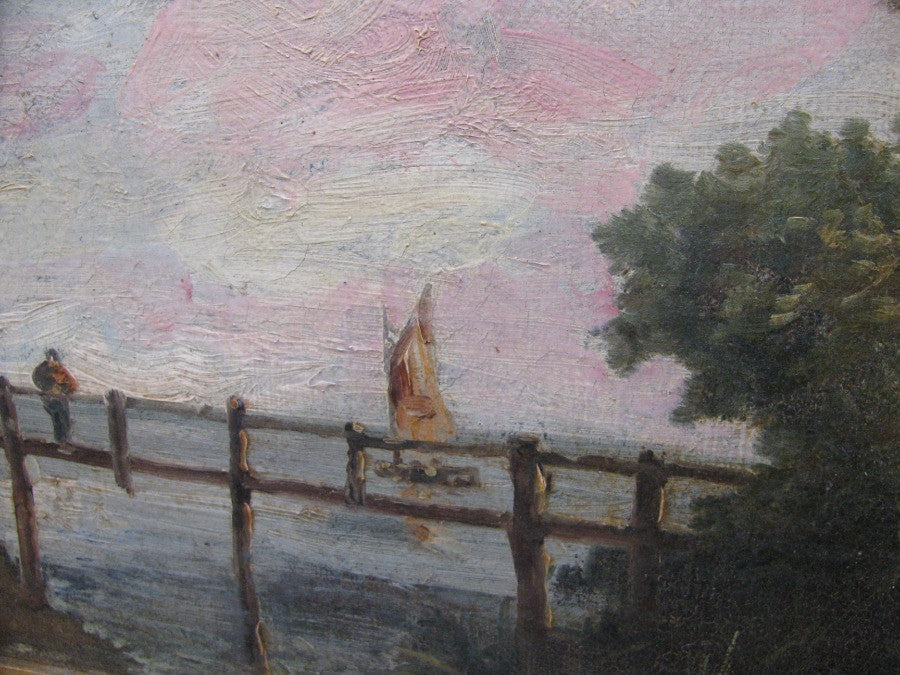 Victorian oil painting