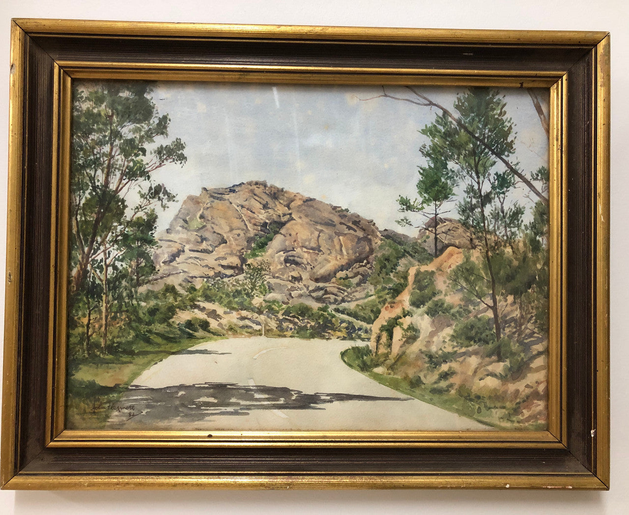 Beautiful John Flexmore Framed Watercolour