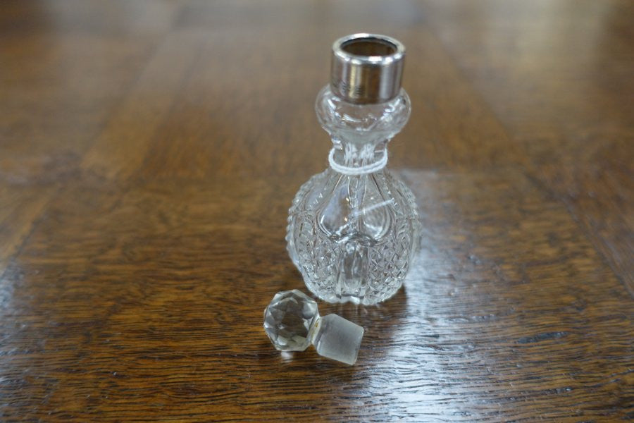 Cut Glass Antique Perfume Bottle