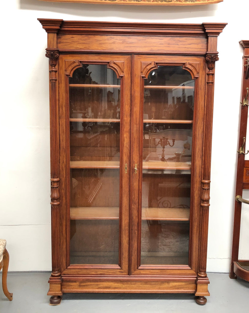19th Century Henry II Style French Bookcase