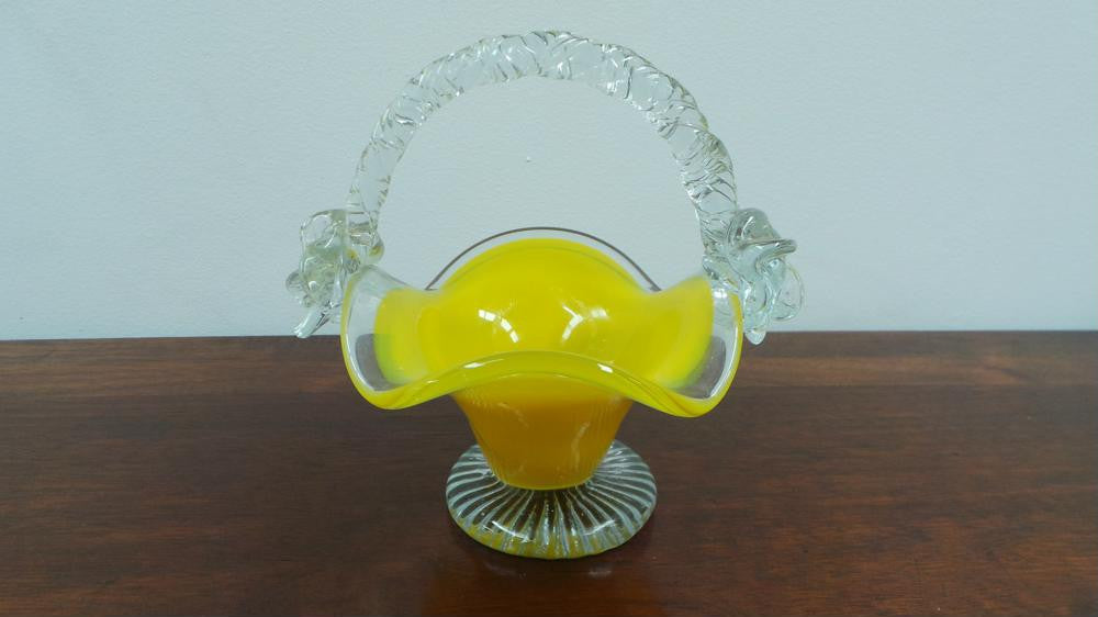 Art Glass Basket