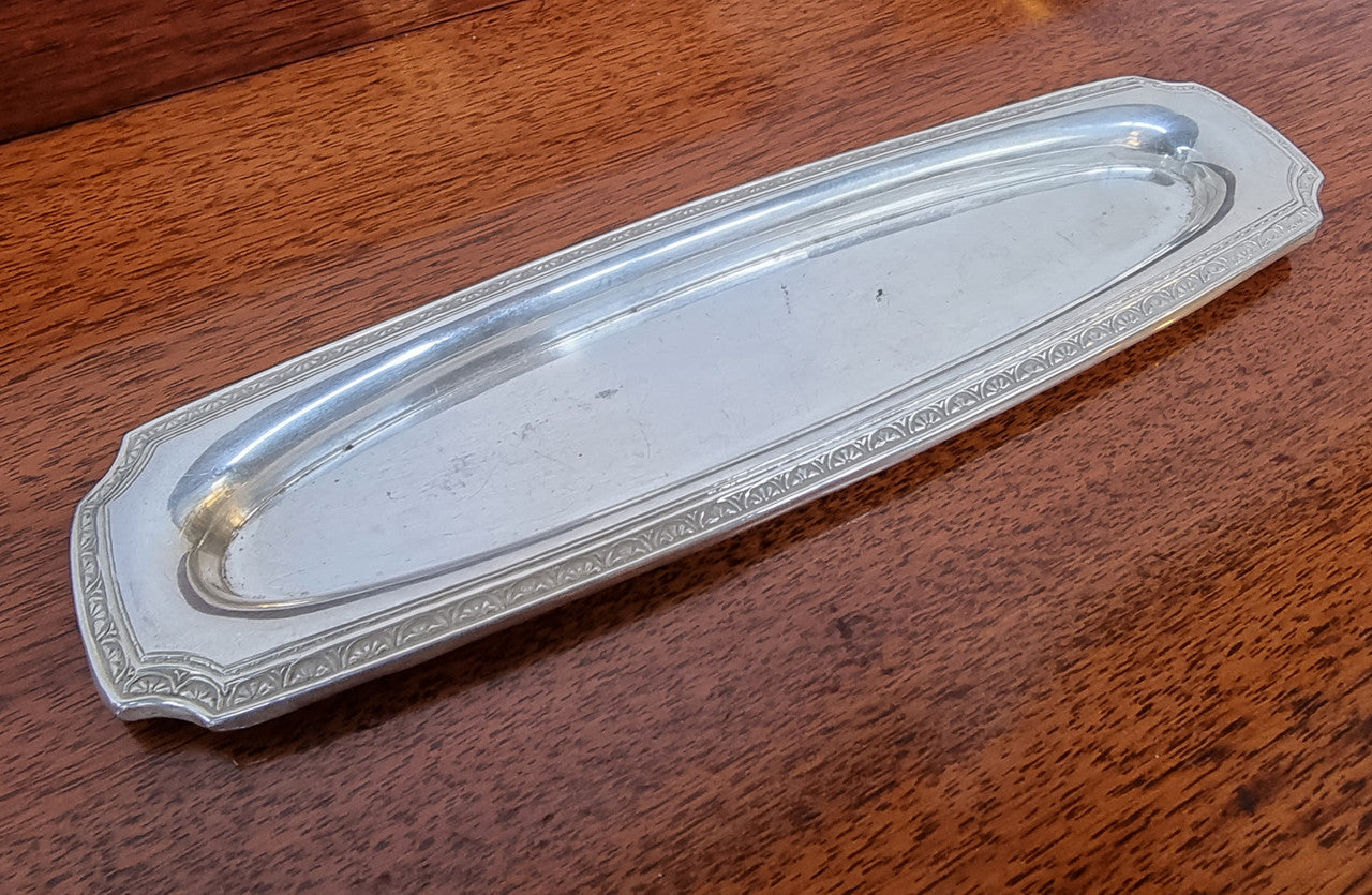 Art Deco Sterling Silver Pin Tray